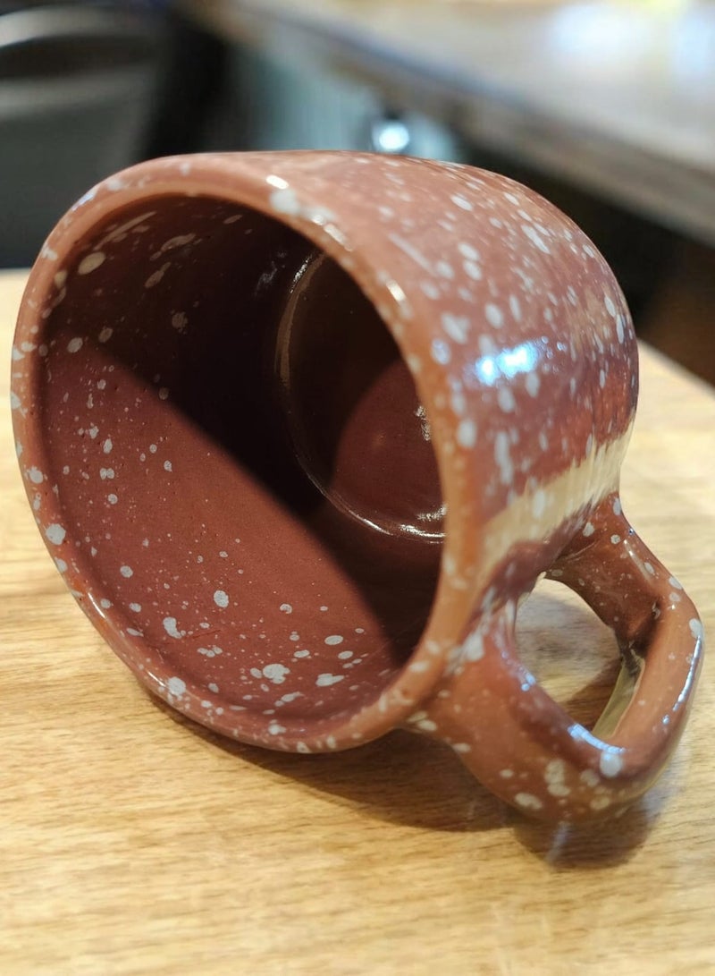 color zone pottery Mug with capacity of 300 ml, safe to use in the microwave  - Image 3