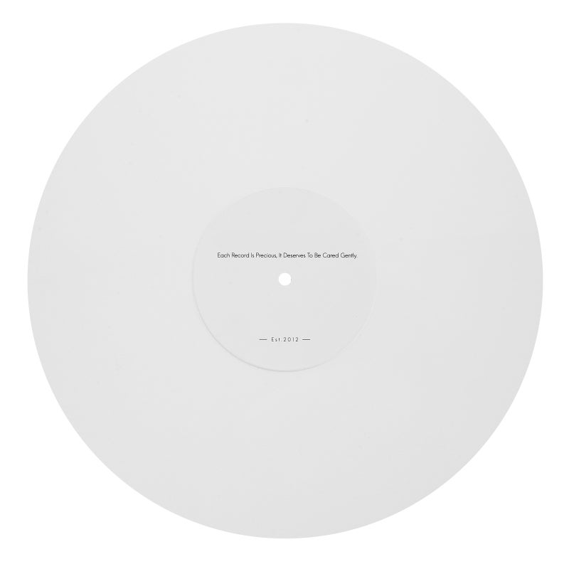 Non-Slip Turntable Mat, Protects and Supports Vinyl Players, Sleek Acrylic Construction - Image 1