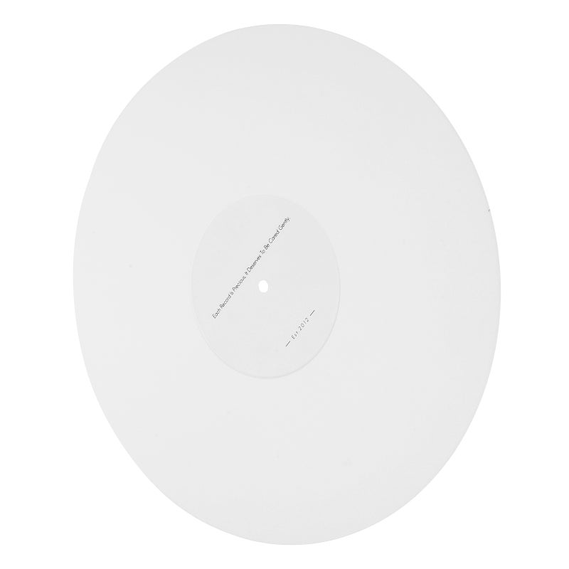 Non-Slip Turntable Mat, Protects and Supports Vinyl Players, Sleek Acrylic Construction - Image 3