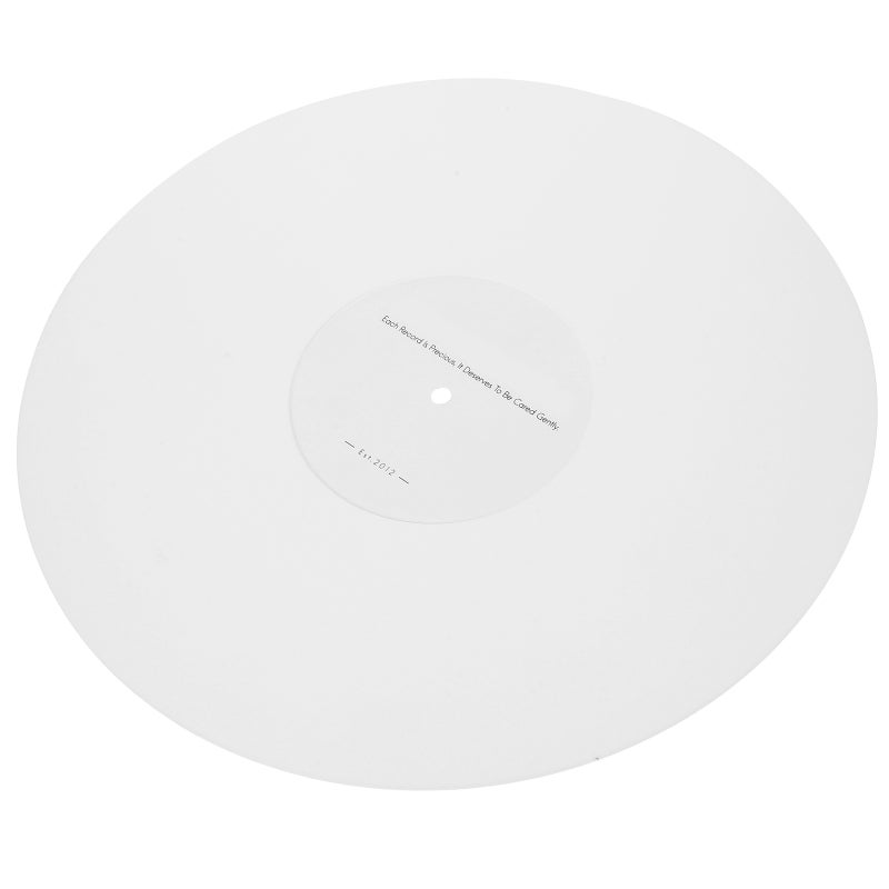 Non-Slip Turntable Mat, Protects and Supports Vinyl Players, Sleek Acrylic Construction - Image 5