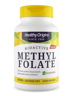 Healthy Origins Methyl Folate 800mcg 120 veggie capsules 