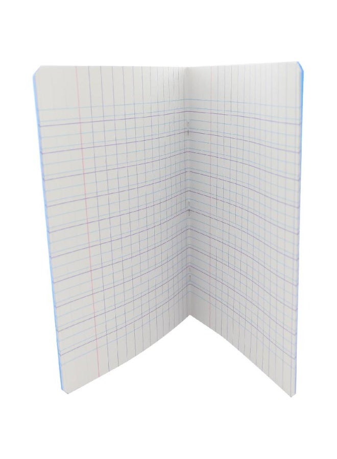 كونكويرانت دفتر ملاحظات (سييس) ١٧ × ٢٢ سم، ٣٢ صفحة (١٦ ورقة)، مسطر مربع (فرنسي)، أزرق - Image 2