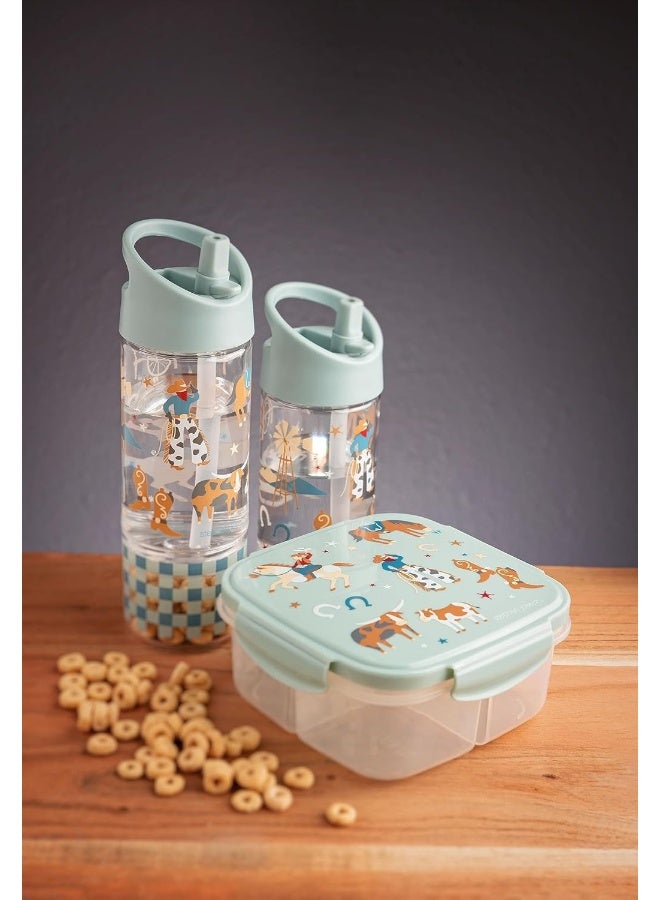 Stephen Joseph Snack Box With Ice Pack Rainbow (F19) Microwave and freezer safe - Image 2