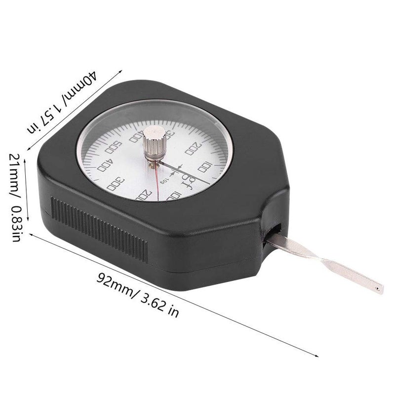 Dual Pointer Dial Tension SZG 500 2, Professional Tension Meter with Alloy Probe, Non Slip Design for Accurate Pressure and Pull Test, Mechanical Pressure Tester for - Image 2