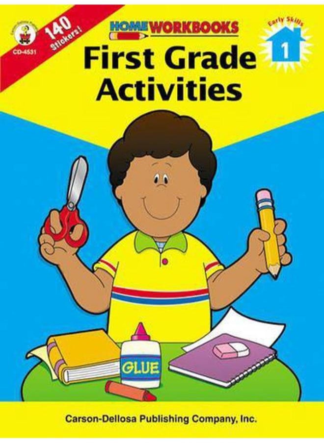 First Grade Activities (Home Workbooks) By Carson-Dellosa 