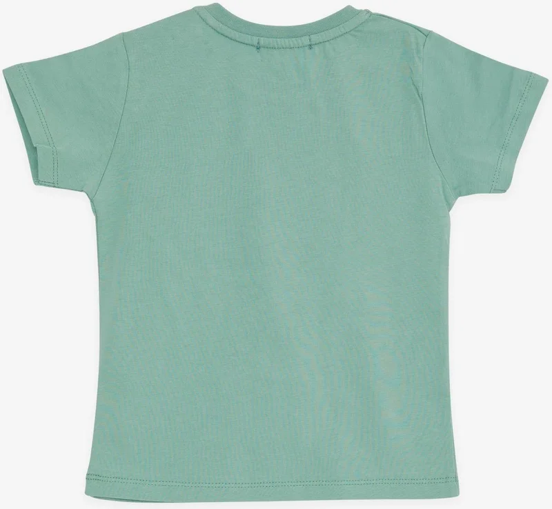 بريز GİRLS & BOYS Boy's T-Shirt Pop Corn Printed 2-6 Years, Mint Green