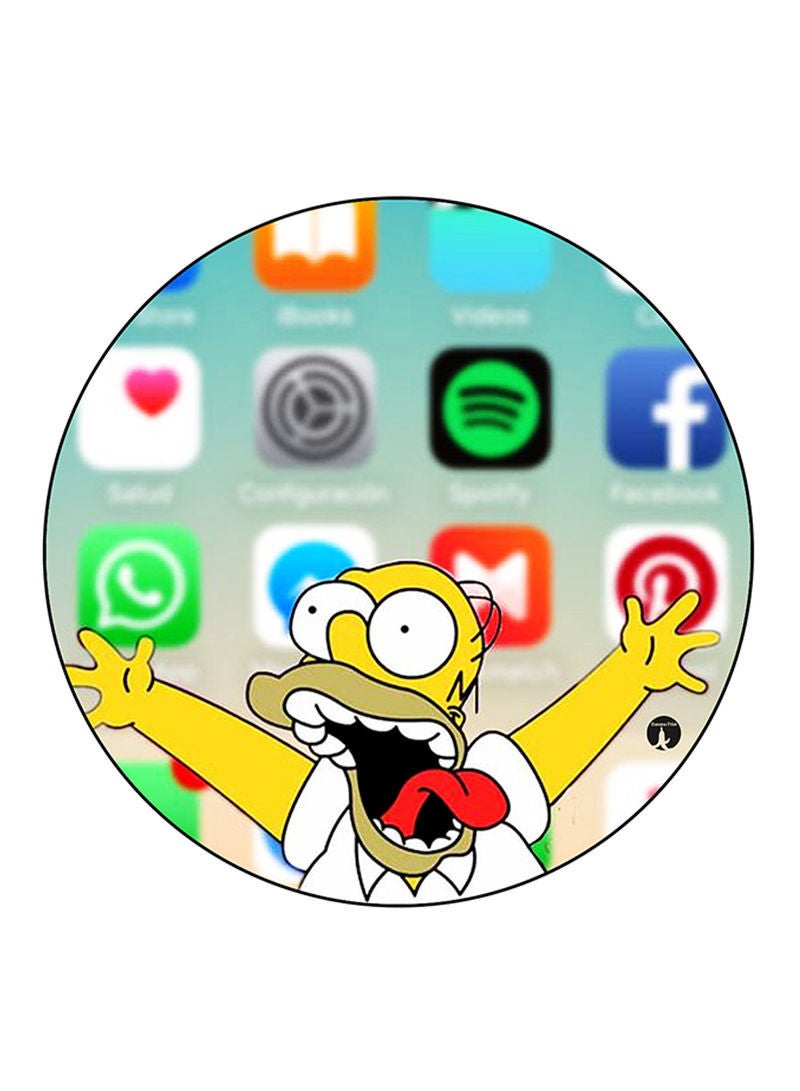 RKN The Simpsons Printed Mouse Pad Multicolour