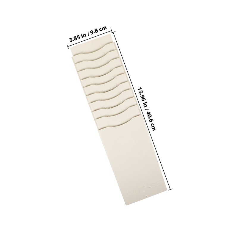 Business Card Holder Labels Time Rack Time Cards Organizer Attendance Cards Storage Shelf - Image 2