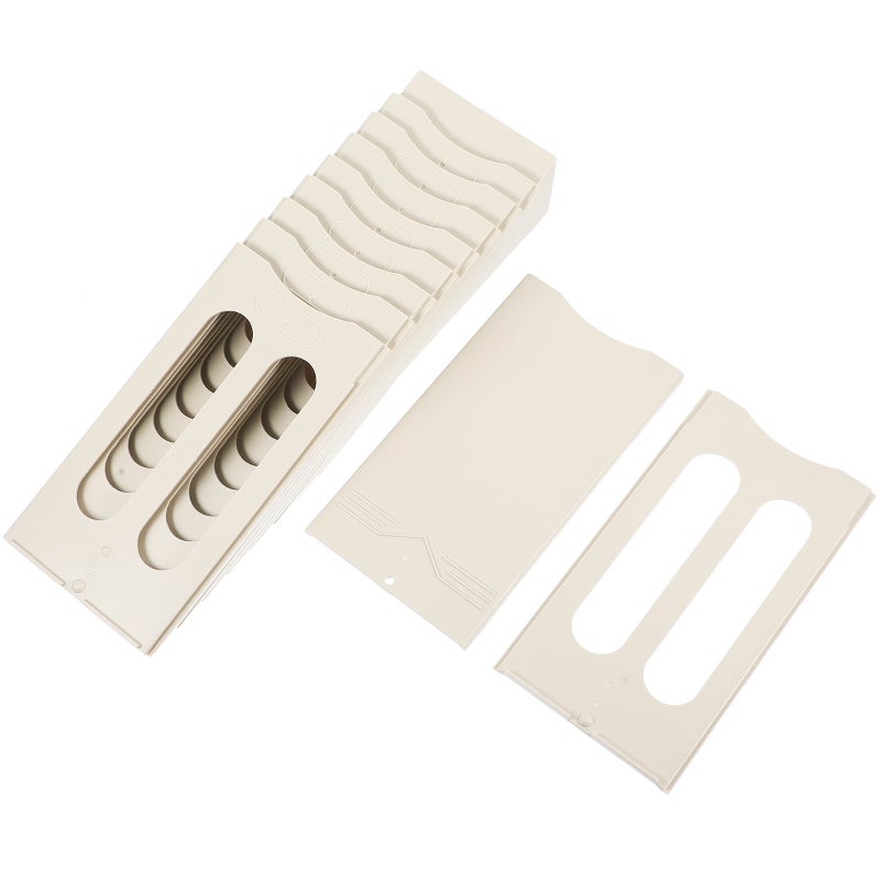 Business Card Holder Labels Time Rack Time Cards Organizer Attendance Cards Storage Shelf - Image 1