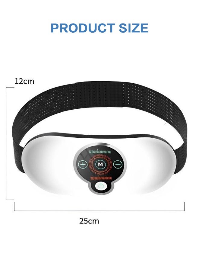 Polish'D - Electric Slimming Belt, Weight Loss Machine for Women, Adjustable Vibration Massage, Multiple Massage Modes, Belly Fat Burner, Promote Digestion - Image 1