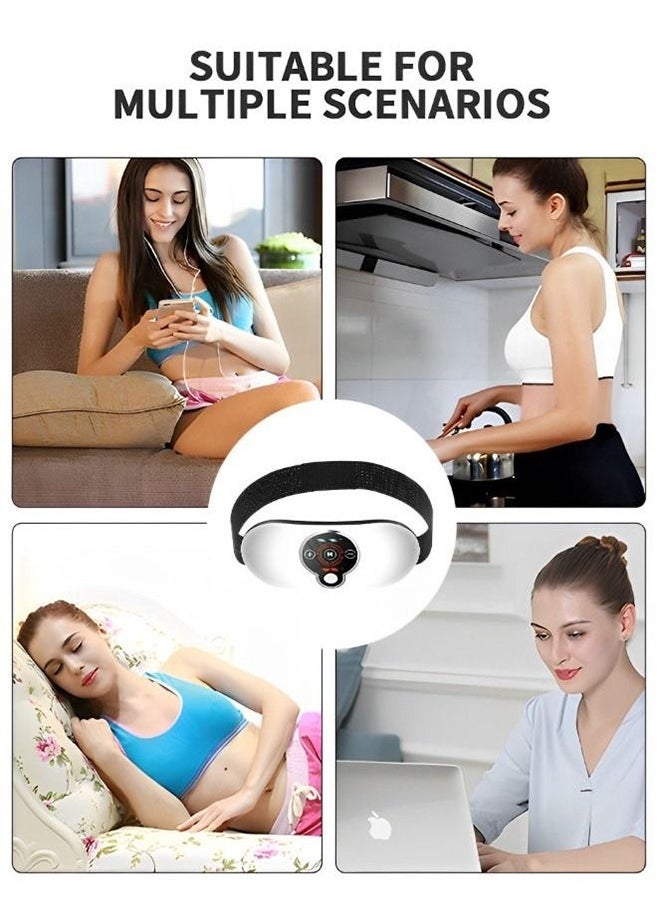 Polish'D - Electric Slimming Belt, Weight Loss Machine for Women, Adjustable Vibration Massage, Multiple Massage Modes, Belly Fat Burner, Promote Digestion - Image 1