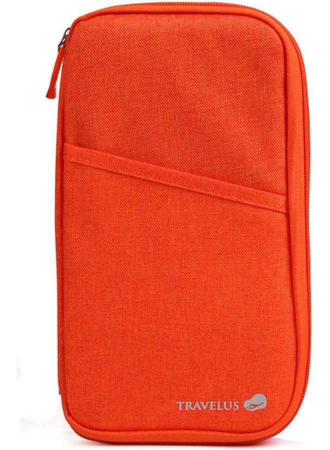 Travelus Organiser Passport Ticket Holder, Orange - Image 5
