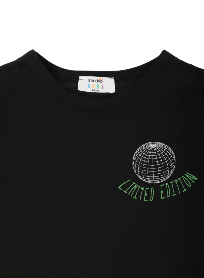 trendyol Kids Back Print T-Shirt