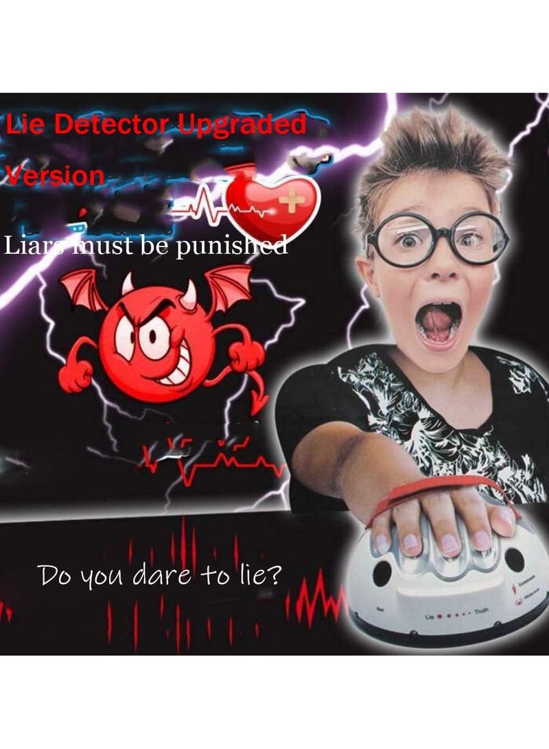 SHOPI Micro Electric Shock Lie Detector, Shocking Liar Party Game Interesting True or Dare Detector Joke Toys Polygraph Entertainment - Image 2