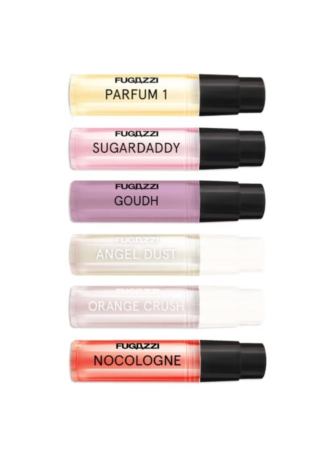 Fugazzi Bestseller Discovery Set 6 x 2ml - Image 1