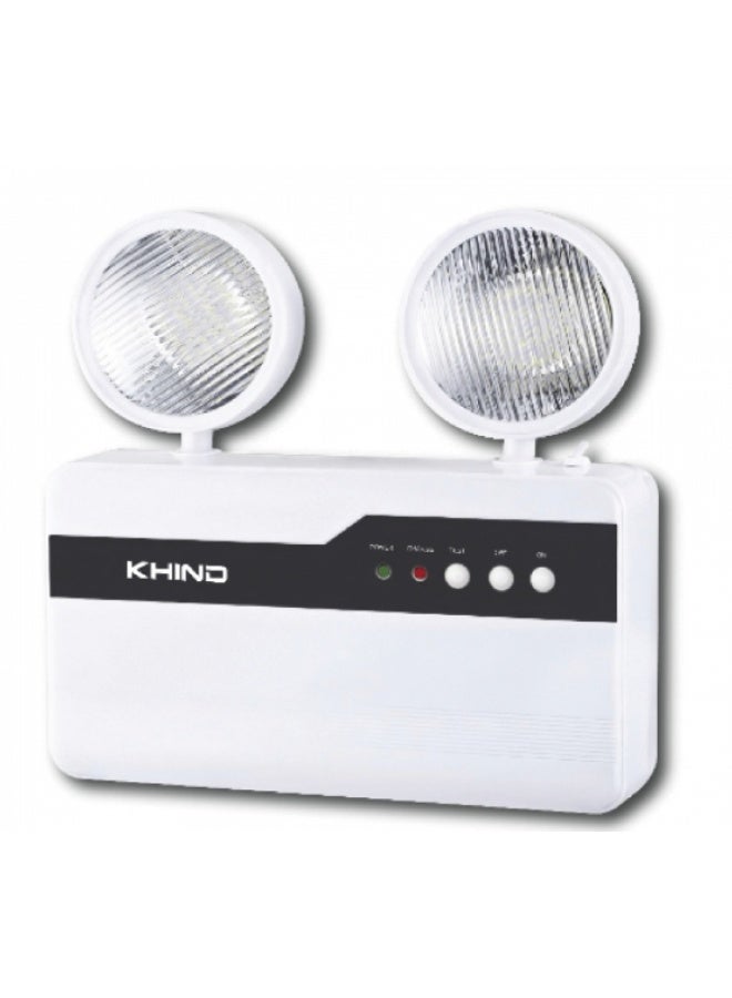 KHIND LED Emergency light 2-Eye Rechargeable, Malaysian - Image 1