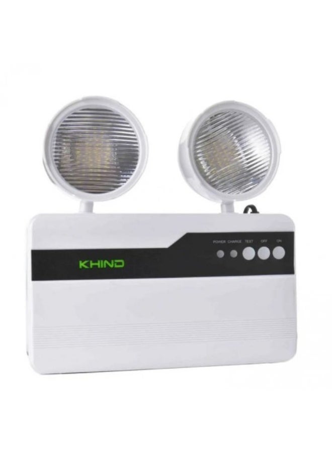 KHIND LED Emergency light 2-Eye Rechargeable, Malaysian - Image 2