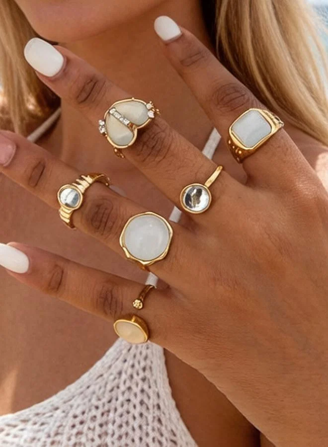 Take Two Golden Rings Set