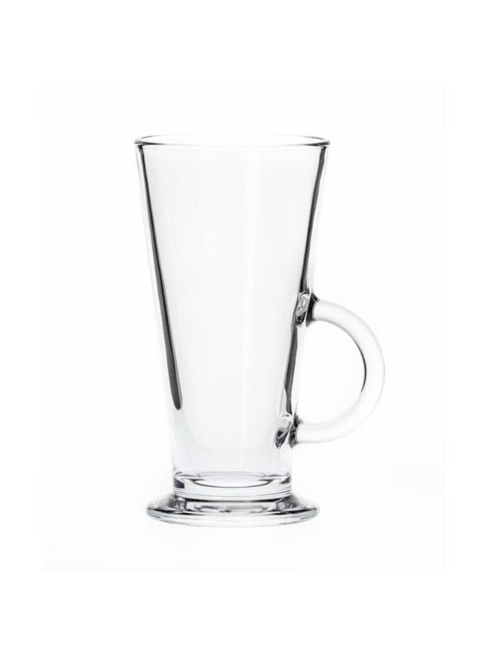 Borgonovo - Borgonovo Tazza Conic Milk 280ML Large Glass, Set Of 6 - Image 1