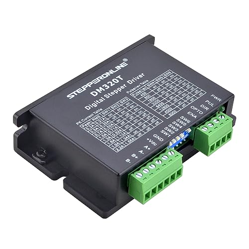 STEPPERONLINE Digital Stepper Driver 0.3-2.2A 10-30VDC 1/64 Micro-Step Resolutions for Nema 8, 11, 14, 16, 17 Stepper Motor - Image 2