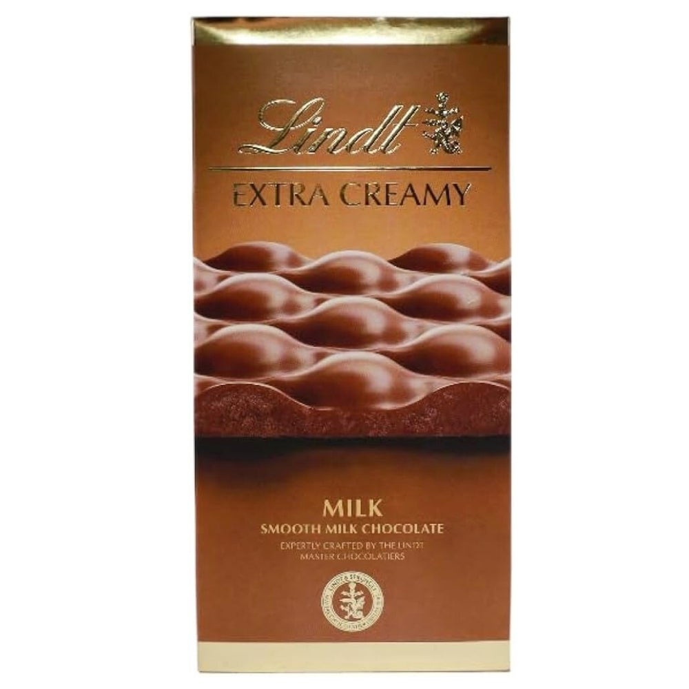 Lindt Extra Creamy Smooth Milk Chocolate Bar 80g