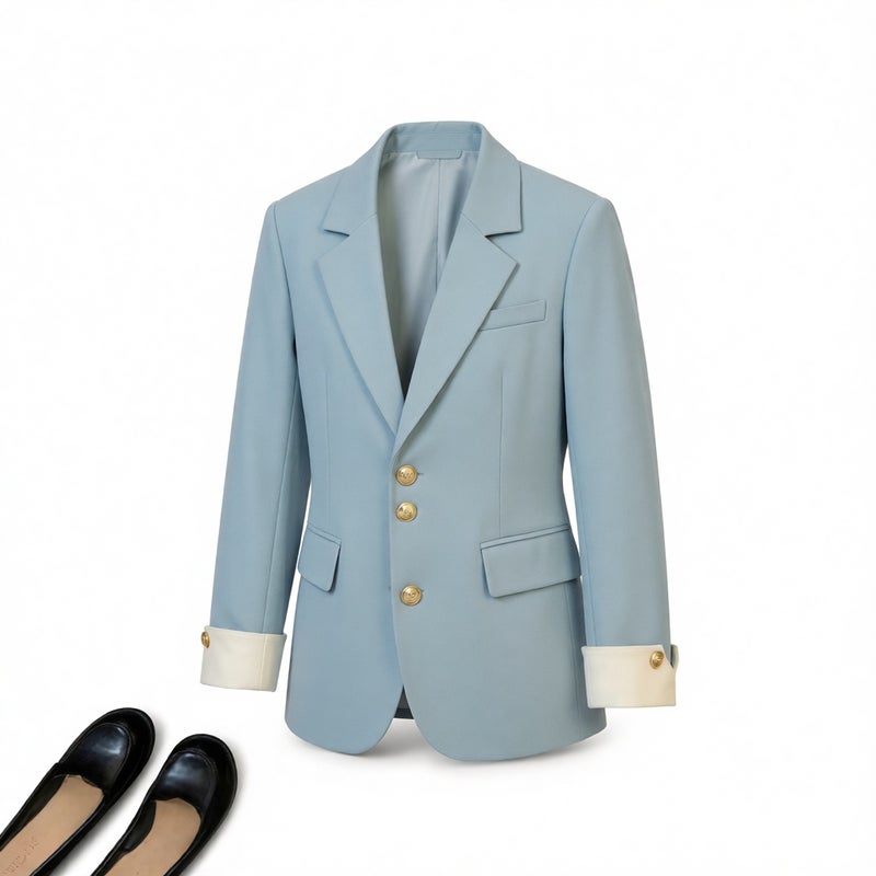 Women's Blazer Jacket Casual Office Work Suit Outerwear - Image 3