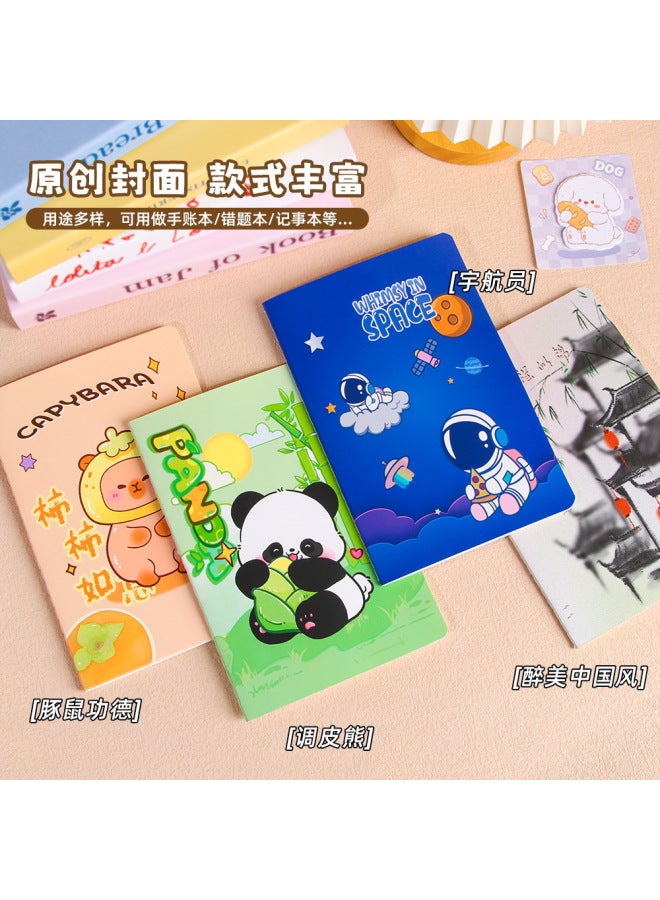HELPS Creative Cartoon A5 Car Line This Primary School Students Soft Copy Diary Book Horizontal Line Notebook Stationery Reward Gift - Image 4