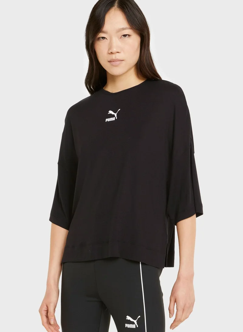 PUMA Classics Oversized Splitside T-Shirt