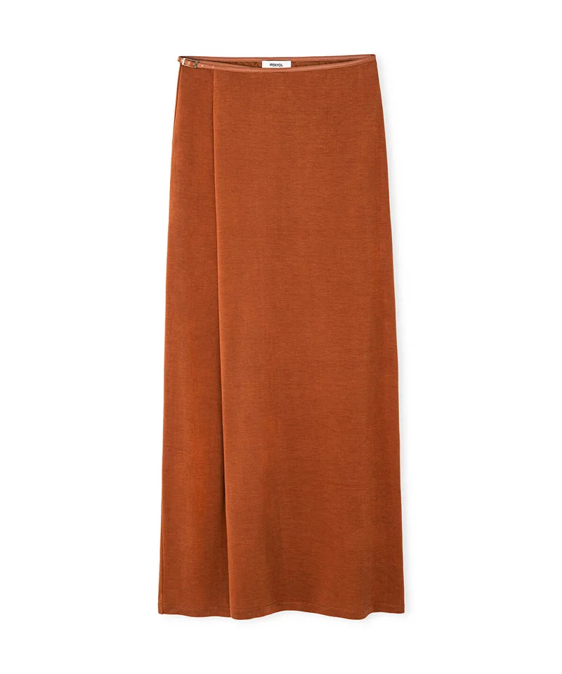 Ipekyol  Contrast Trim Maxi Skirt for Women | Best Price UAE