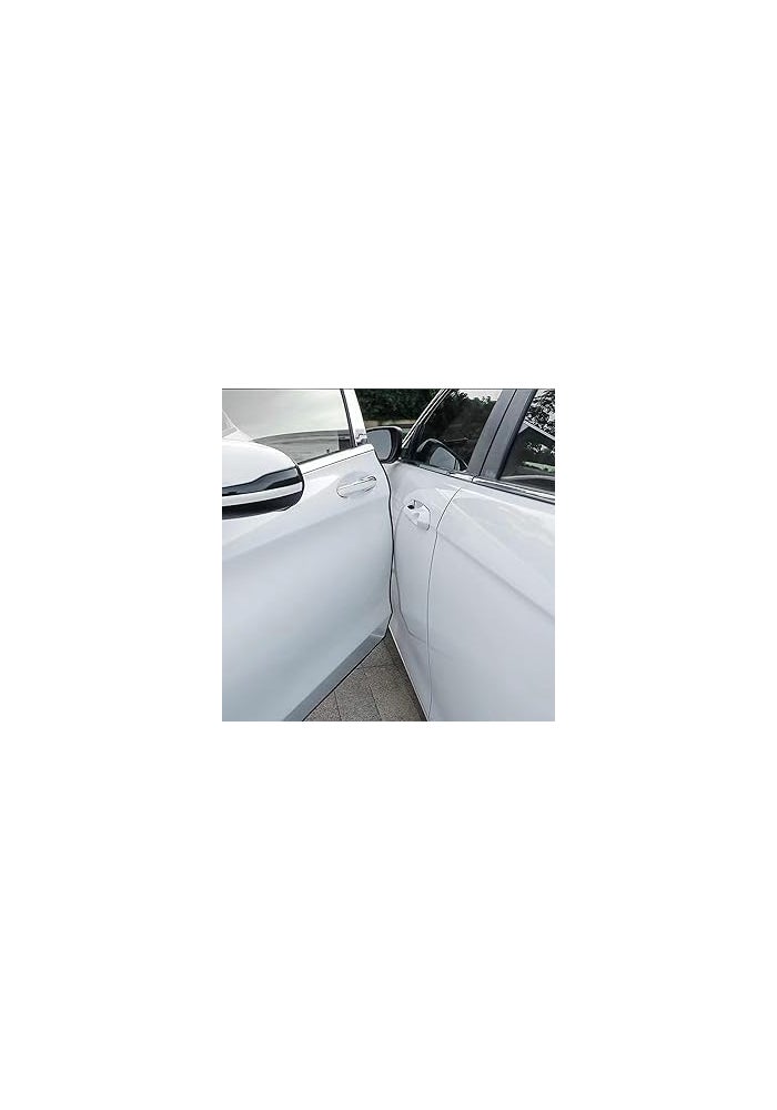 Car Elements Edge Trim U-Channel Weather Stripping 1/2" X 3/8" - 15 Foot White Rubber Automotive Door Edge Sealing - Image 5
