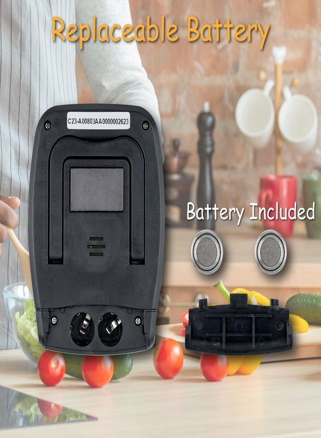 Jayron JR-KT001 Digital Timer Large LCD 3 Channel Countdown Timer,Kitchen Timer,Count Down Count Up Timer Cooking Timer Reset Clock Alarm Loud Strong Magnet Bracket for Kids Elderly (Black) - Image 5