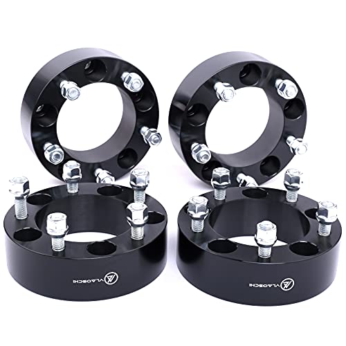 VLAOSCHI Black Forged 5x5 to 5x4.75 Wheel Adapters 2 Inch with 12x1.5 Studs Compatible with Chevy D-odge 5 Lug 5x127 to 5x120.65 for Caprice Impala Grand Caravan Journey Town Country - Pack of 4 - Image 1