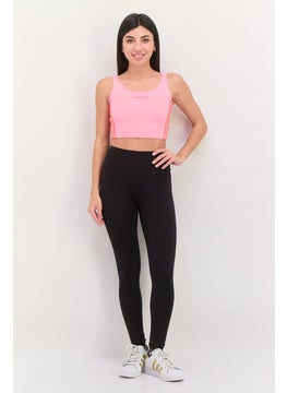 adidas Originals Women Sportswear Fit Sleeveless Training Crop Top, Pink  - Image 4