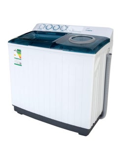 FISHER Fisher Double Tub Washing Machine, 7 KG Capacity, Two Basins with 5 KG Drying, Elevated Design, Large Pulsator for Superior Cleaning, Model FW-P7000N – White, Durable Plastic Body  - Image 2