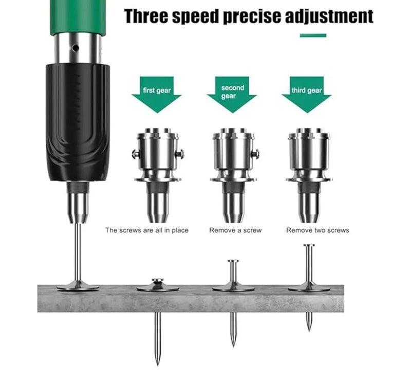 Multi-Tool Rivet Tool, Discover the Power of a Versatile Riveter Designed for Precision and Speed, Making it Suitable for All Your Home Renovation and Construction Tasks - Image 3