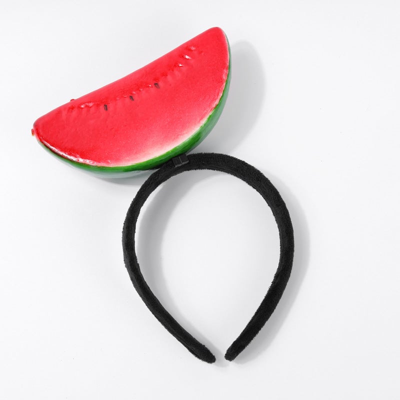 Generic Creative 3D Veggie Hairbands Carrot Pepper Eggplant Watermelon headband 