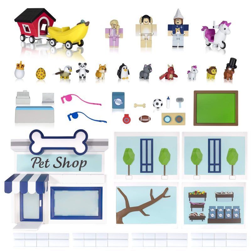 Roblox Celebrity Collection - Adopt Me: Pet Store Deluxe Playset [Includes Exclusive Virtual Item] - Image 3