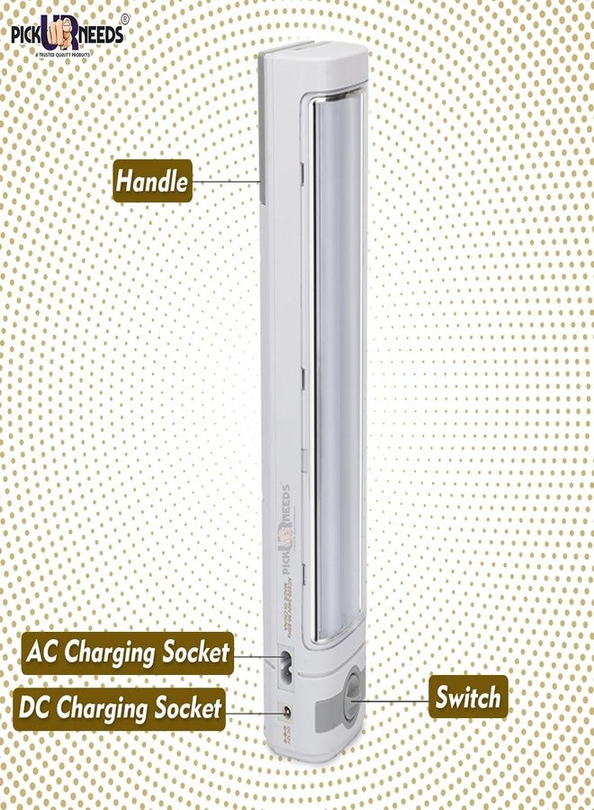 Pick Ur Needs ABS Plastic Rechargeable Home Emergency Light Long Tube with 15 Hours Backup - Image 4