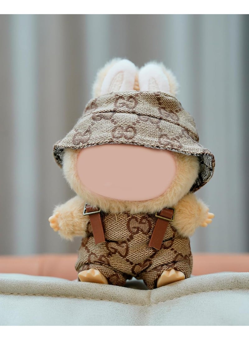 HI-FINE 17cm Doll Clothes Outfit – Compatible with Labubu Dolls – No Doll Included – Fashion Accessories for Collectors - Image 2