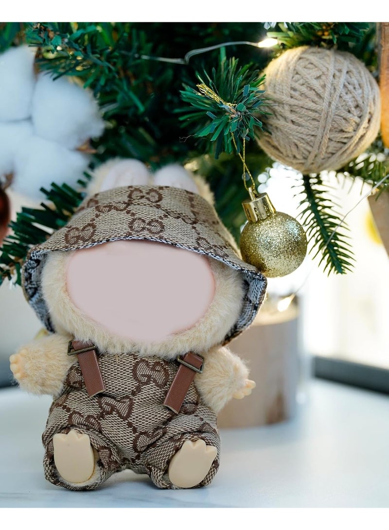 HI-FINE 17cm Doll Clothes Outfit – Compatible with Labubu Dolls – No Doll Included – Fashion Accessories for Collectors - Image 3