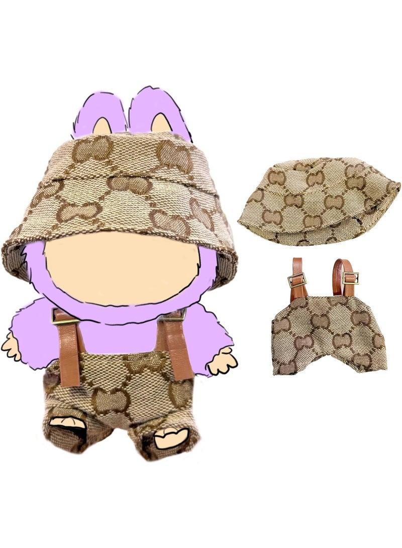 HI-FINE 17cm Doll Clothes Outfit – Compatible with Labubu Dolls – No Doll Included – Fashion Accessories for Collectors - Image 5