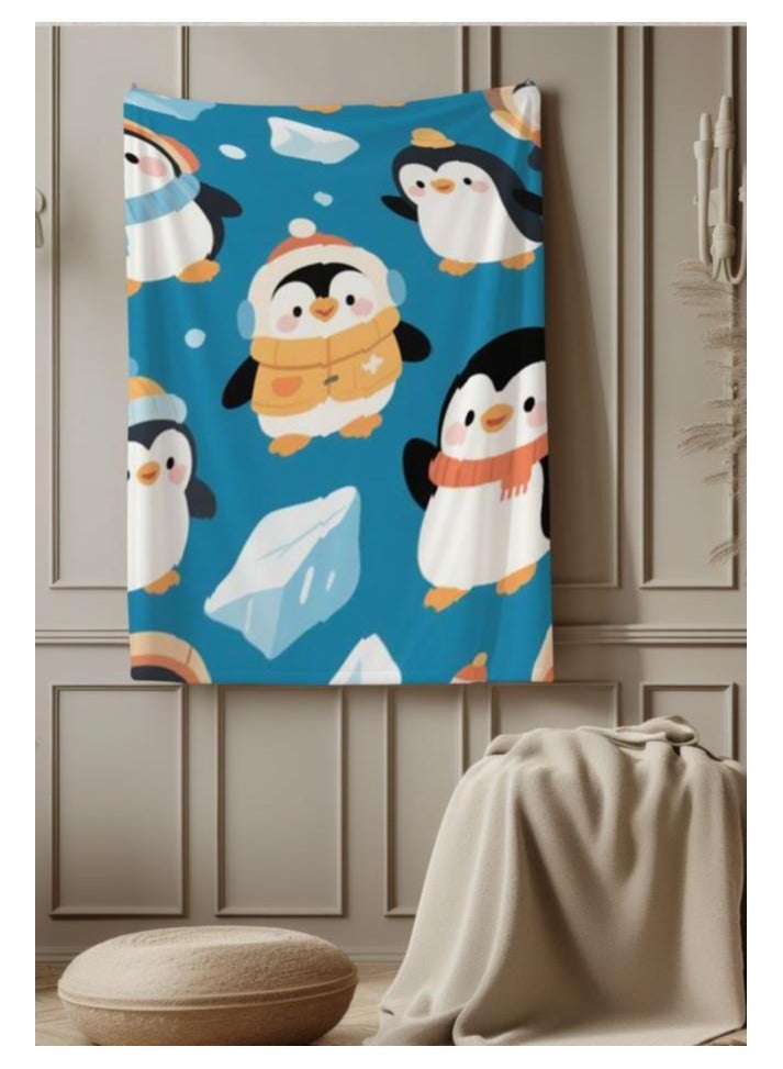 general Children's or student cartoon flannel thin blanket (warm and comfortable, suitable for sleep, games) 100cm*150cm - Image 1