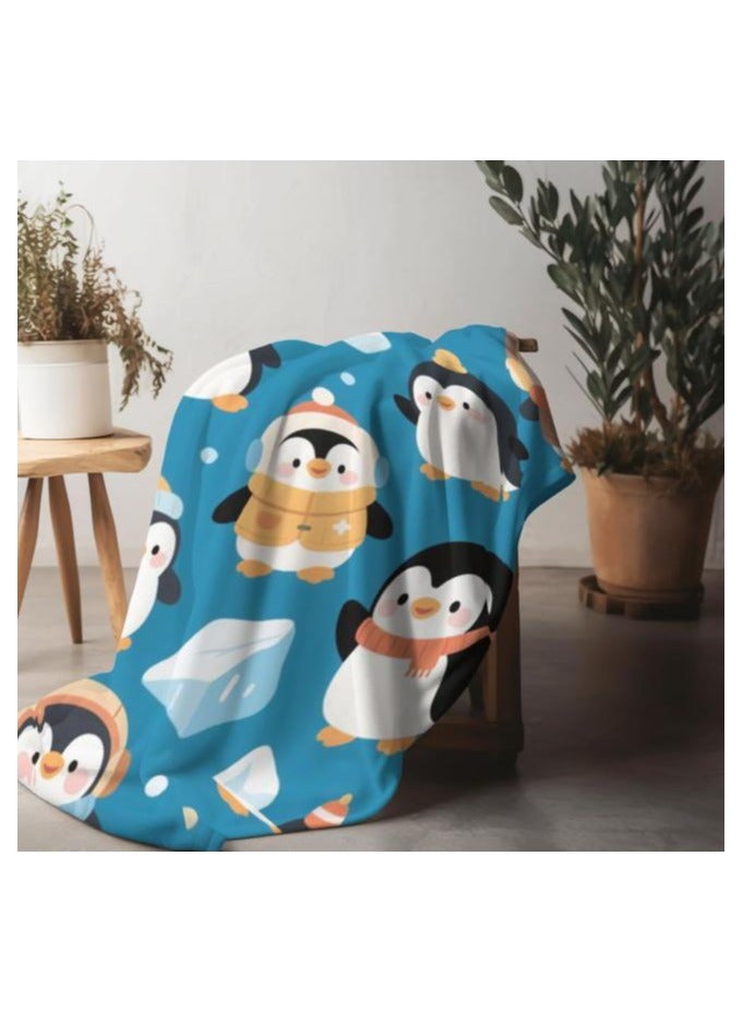 general Children's or student cartoon flannel thin blanket (warm and comfortable, suitable for sleep, games) 100cm*150cm - Image 5