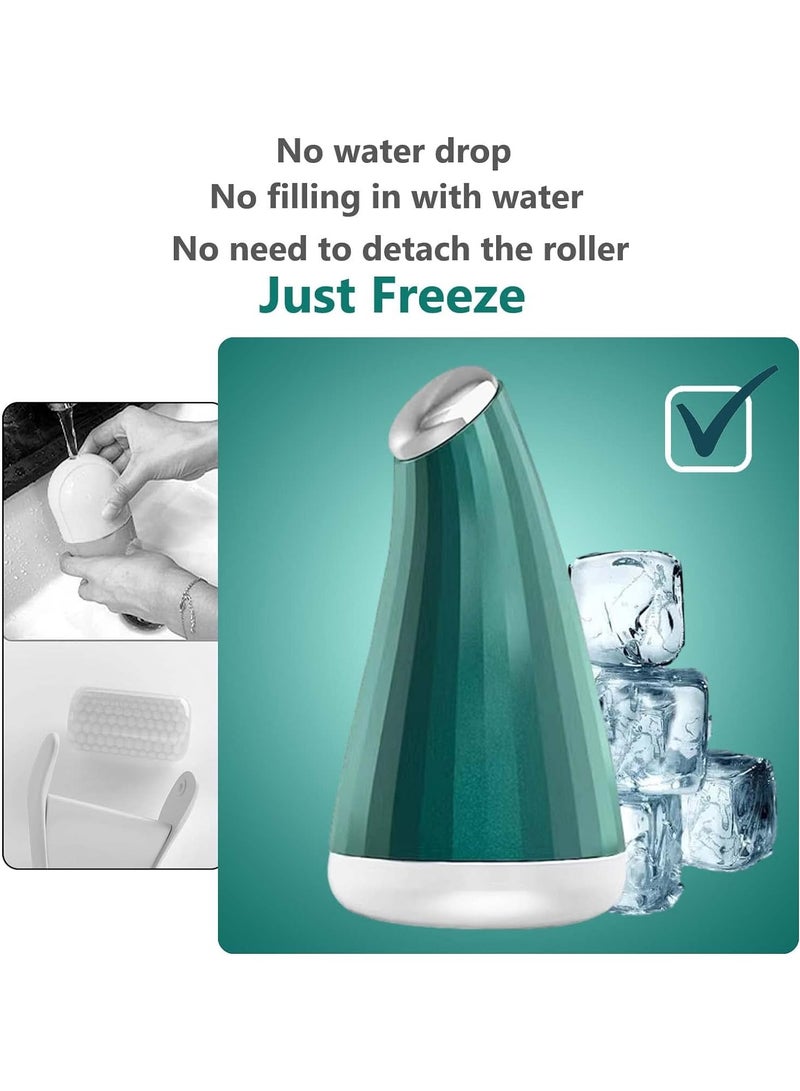 general 2-in-1 Ice Roller for Face and Eyes, Double Sided Metal Ice Roller Facial Massage Tool, Small Face Ice Roller Travel, Facial Ice Roller Skincare, Beauty - Image 2