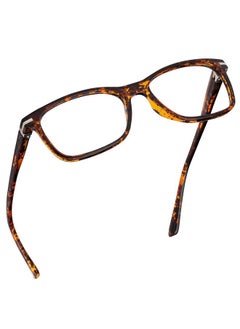 Blue Light Blocking Reading Glasses (Tortoise 1.50 Magnification) Computer Eyeglasses With Thin Reflective Lens Antiglare Eye Strain Uv Protection Stylish For Men And Women