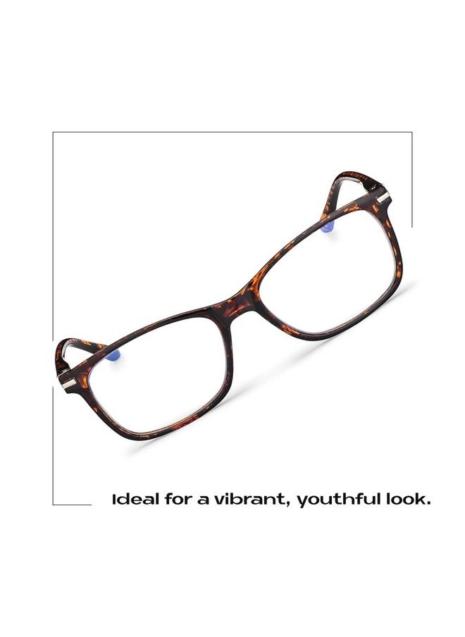 ReadeREST - Blue Light Blocking Reading Glasses (Tortoise 1.50 Magnification) Computer Eyeglasses With Thin Reflective Lens Antiglare Eye Strain Uv Protection Stylish For Men And Women - Image 1