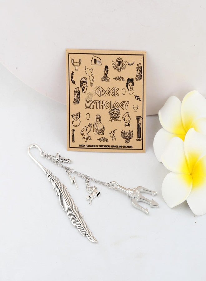 MAOFAED Greek Mythology Bookmark for Book Lover, Heroes of The Olympus Gift, Bookish Merchandise(lightningBm) - Image 3