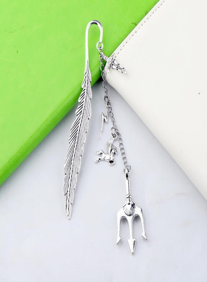 MAOFAED Greek Mythology Bookmark for Book Lover, Heroes of The Olympus Gift, Bookish Merchandise(lightningBm) - Image 5