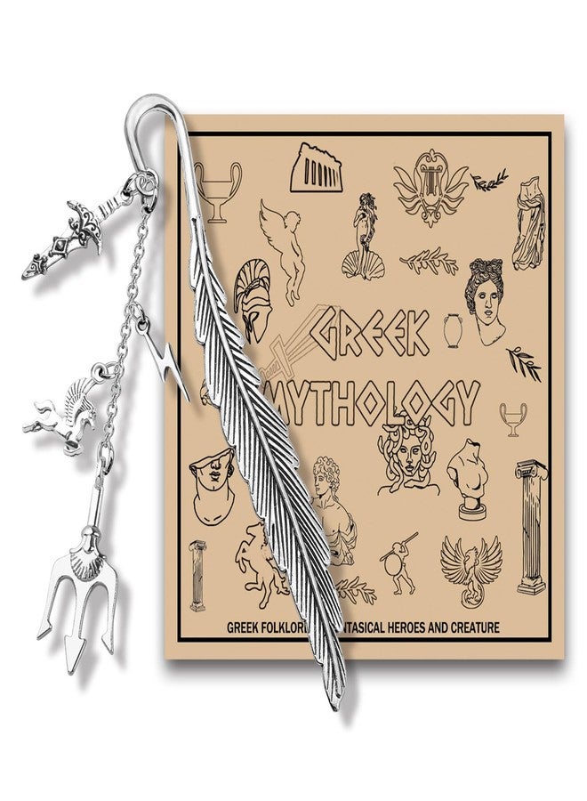 MAOFAED Greek Mythology Bookmark for Book Lover, Heroes of The Olympus Gift, Bookish Merchandise(lightningBm) - Image 1