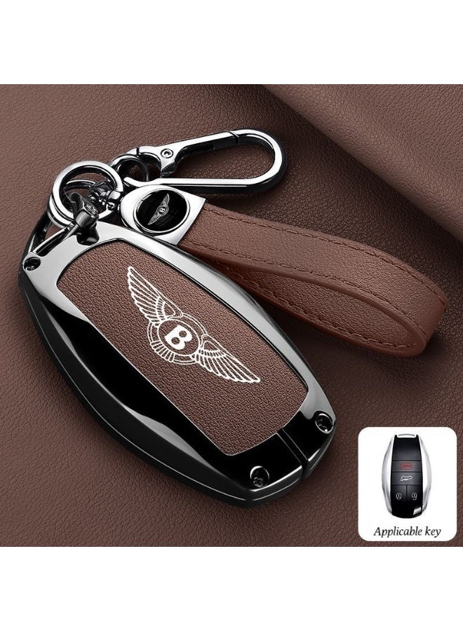High-end car key cover, suitable for Bentley Flying Spur key cover, Bentayga, PHEV, Bentley Mulsanne, Bentley Continental GT high-end car key covers
